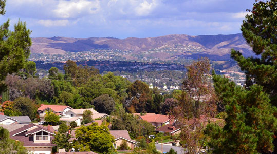 View from house sold by Jansen Team