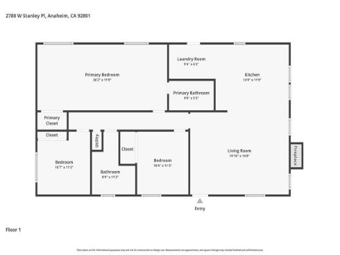 2780 W Stanley  , Anaheim, CA