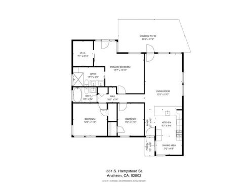 831 S Hampstead , Anaheim, CA