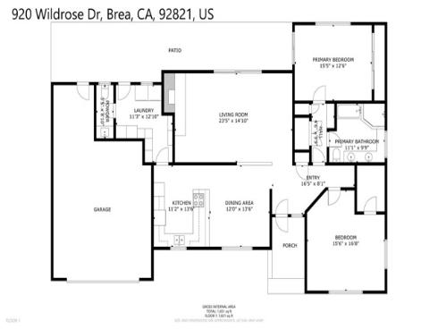 920 Wildrose , Brea, CA