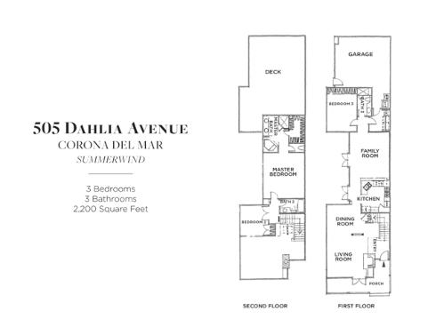 505  Dahlia   Avenue, Corona del Mar, CA