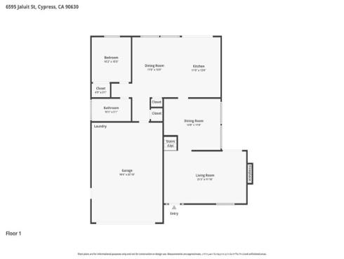 6595  Jaluit   Street, Cypress, CA