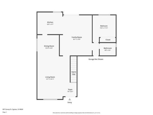 9871  Sunny   Circle, Cypress, CA