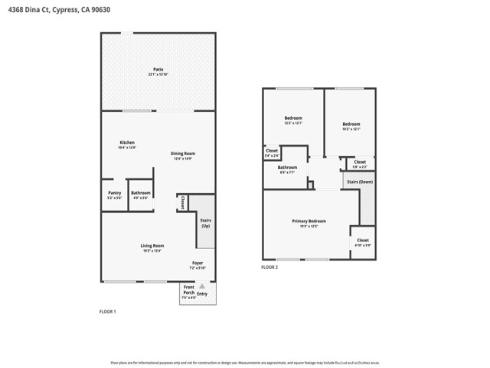 4368  Dina   Court, Cypress, CA
