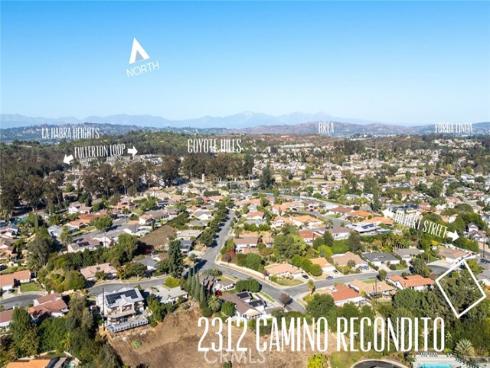 2312 Camino Recondito , Fullerton, CA