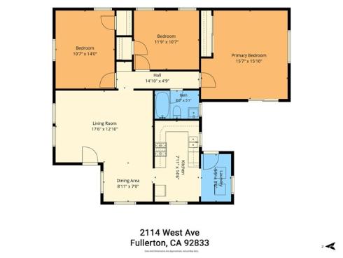2114 W West  , Fullerton, CA