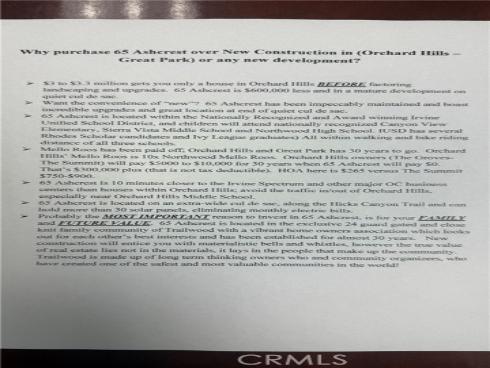 65  Ashcrest  , Irvine, CA