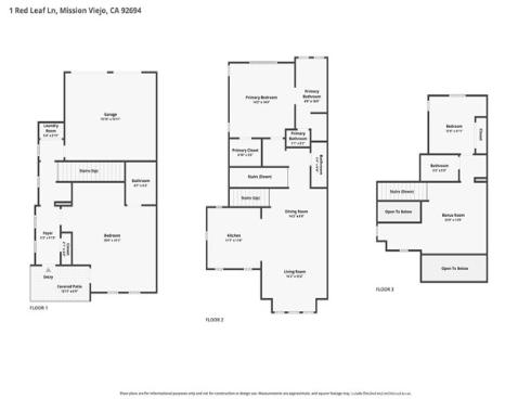 1 Red Leaf Lane , Ladera Ranch, CA