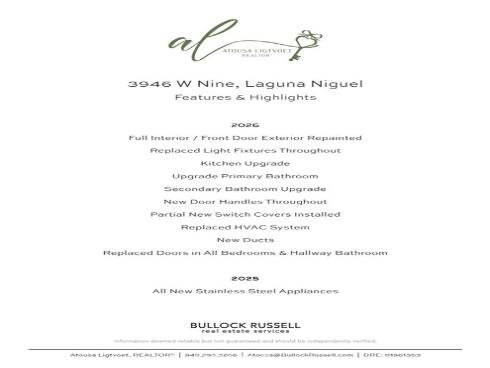 31496 W Nine  , Laguna Niguel, CA