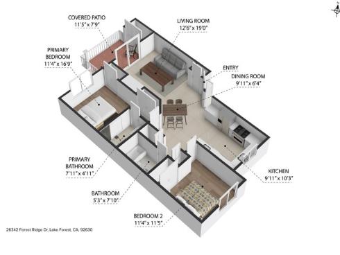 26342  Forest Ridge  1C , Lake Forest, CA