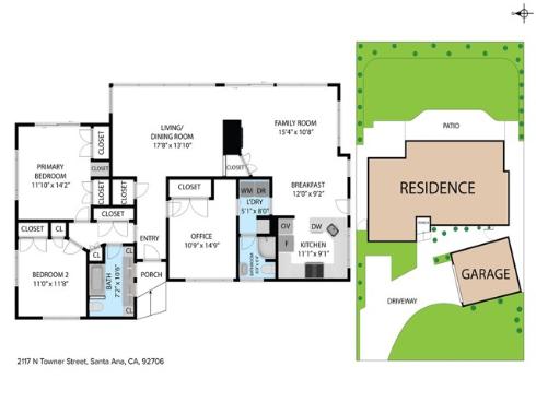 2117 N Towner  , Santa Ana, CA