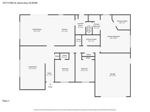 1517 E 19th  , Santa Ana, CA