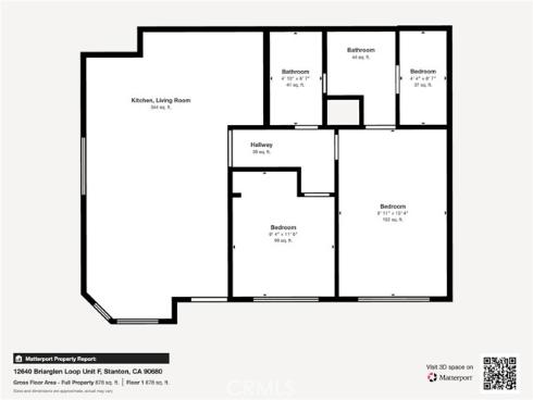 12640  Briarglen Loop  F , Stanton, CA