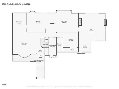 17991  Prado   Circle, Villa Park, CA
