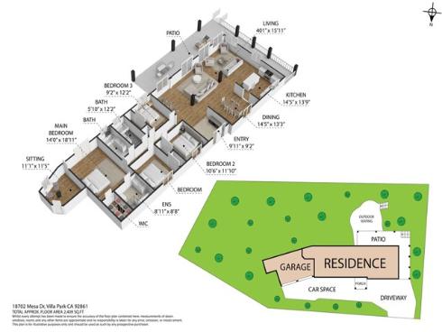 18702  Mesa  , Villa Park, CA